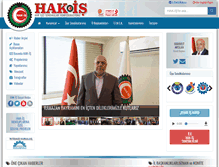 Tablet Screenshot of hakis.org.tr